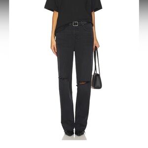 GRLFRND black ripped jeans